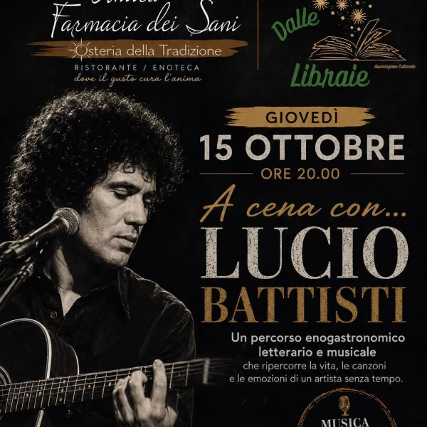 A cena con... Lucio Battisti