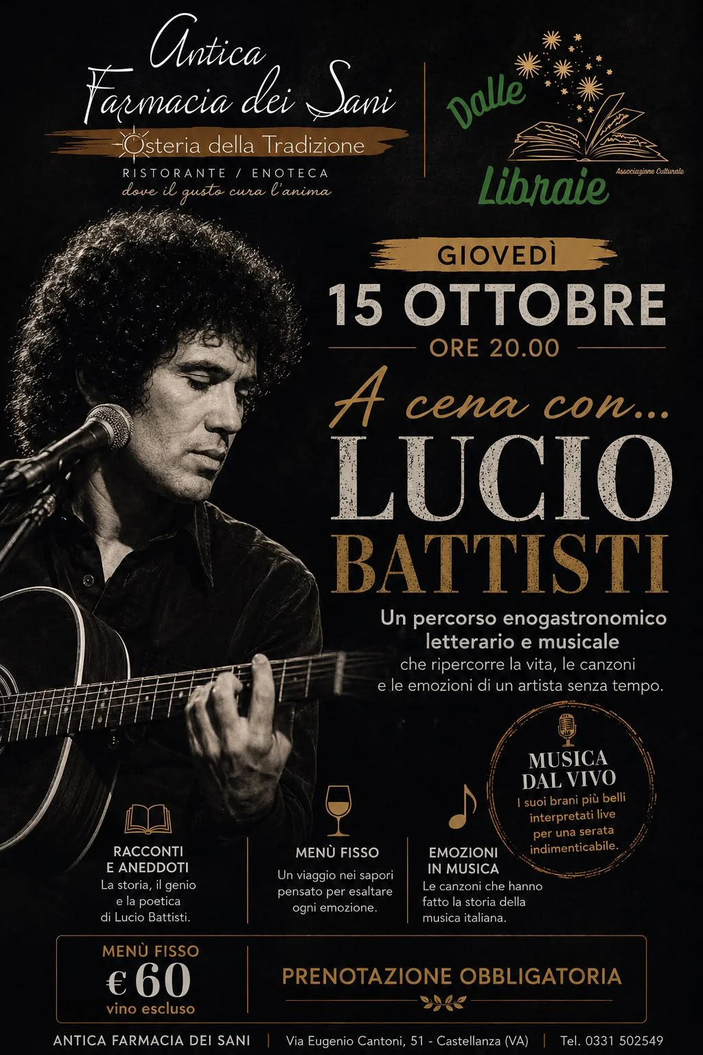 A cena con... Lucio Battisti