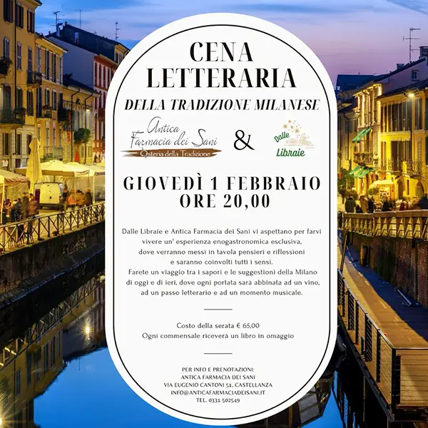 Cena letteraria della Tradizione Milanese