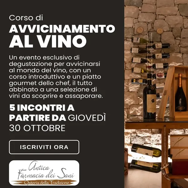 Corso di avvicinamento al vino