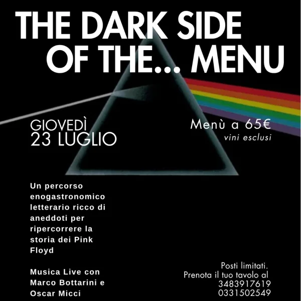The Dark Side of the... Menu